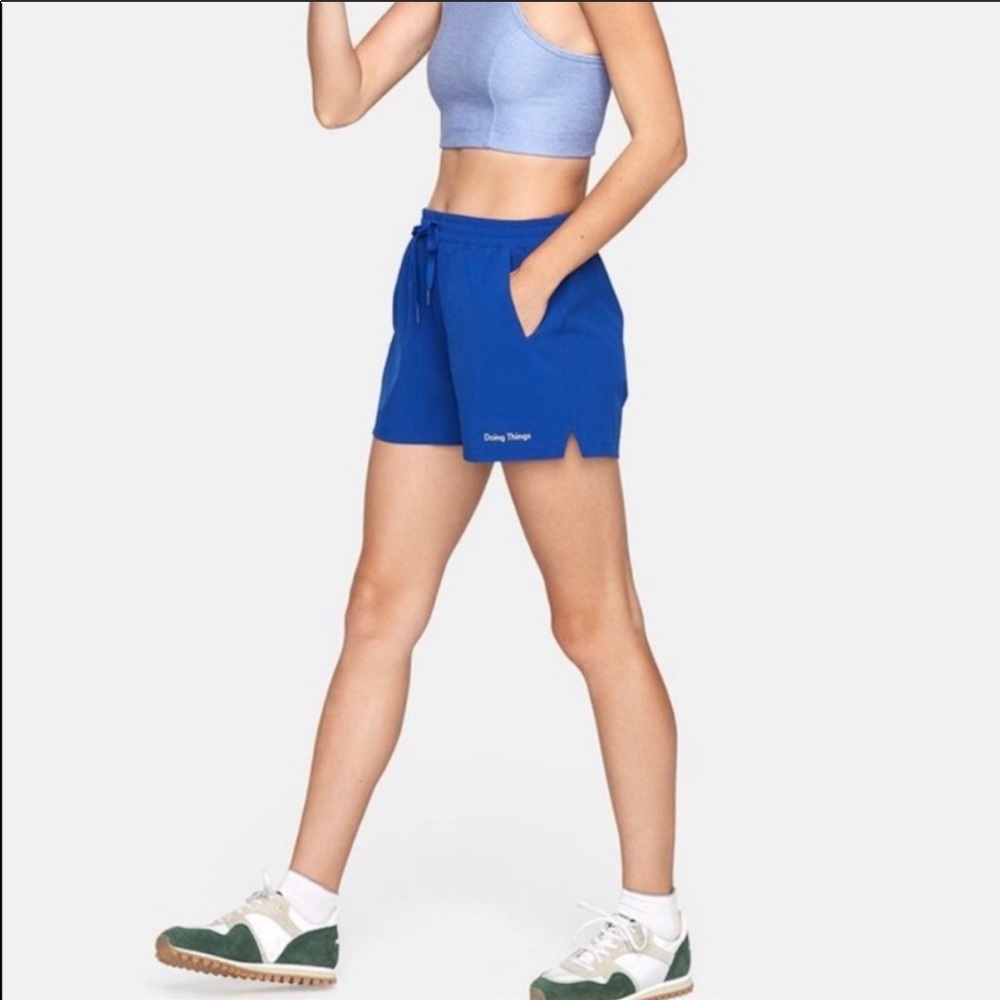 Outdoor voices doing things shorts royal blue M